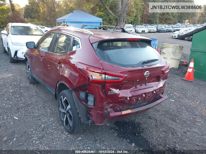 2020 Nissan Rogue Sport Sl Awd Xtronic Cvt VIN: JN1BJ1CW0LW388606 Lot: 40635461