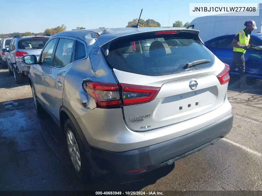 2020 Nissan Rogue Sport S Fwd Xtronic Cvt VIN: JN1BJ1CV1LW277408 Lot: 40693949