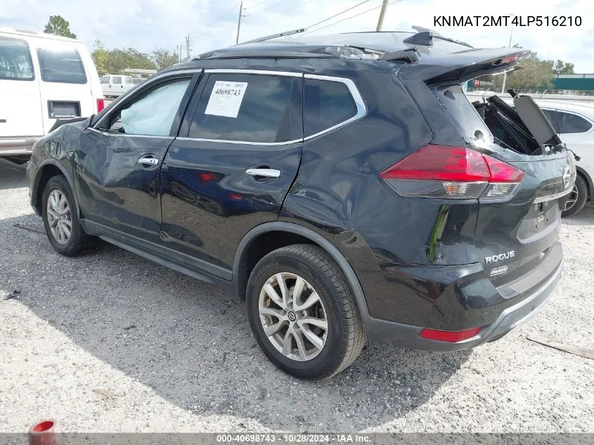 2020 Nissan Rogue Sv Fwd VIN: KNMAT2MT4LP516210 Lot: 40698743