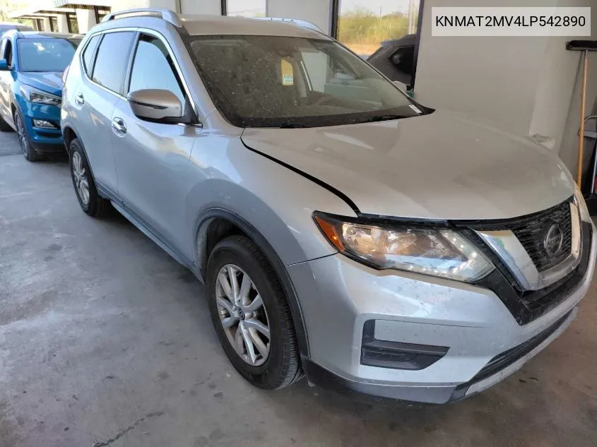 KNMAT2MV4LP542890 2020 Nissan Rogue S/Sv