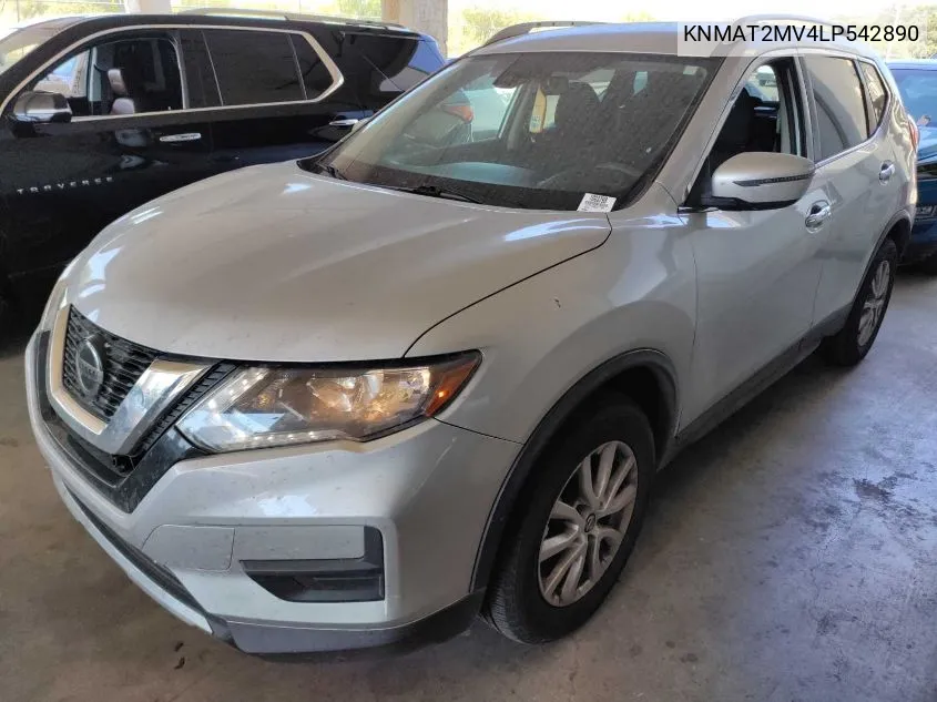 KNMAT2MV4LP542890 2020 Nissan Rogue S/Sv