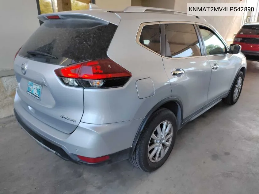 KNMAT2MV4LP542890 2020 Nissan Rogue S/Sv