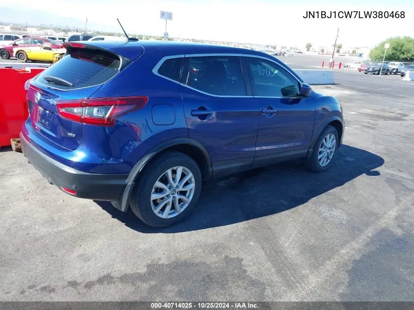 2020 Nissan Rogue Sport S Awd Xtronic Cvt VIN: JN1BJ1CW7LW380468 Lot: 40714025