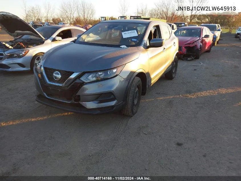 2020 Nissan Rogue Sport S Awd Xtronic Cvt VIN: JN1BJ1CW2LW645913 Lot: 40714168