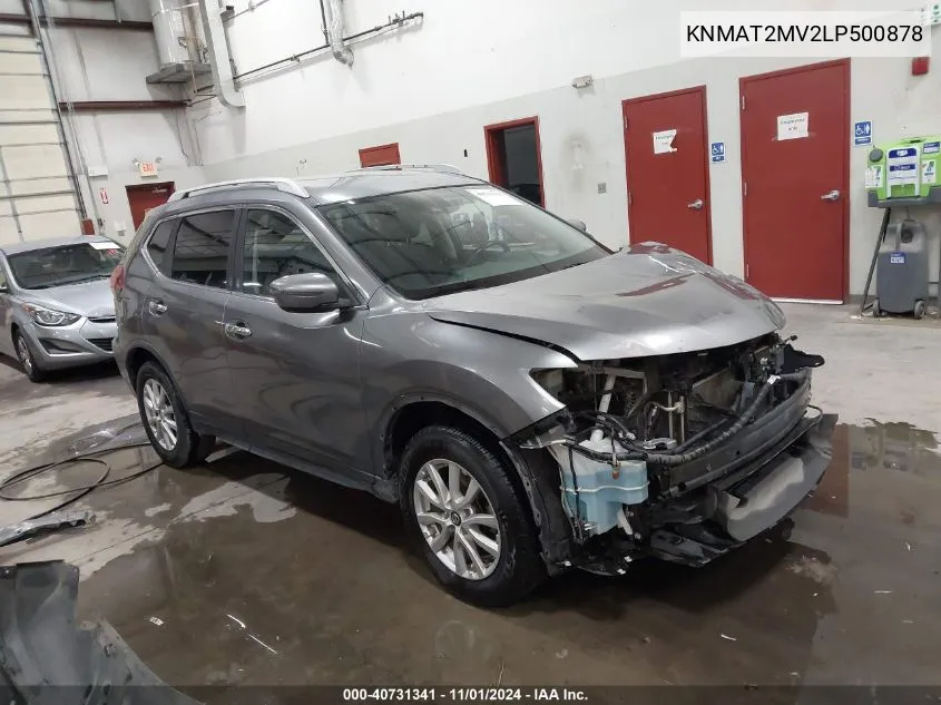 KNMAT2MV2LP500878 2020 Nissan Rogue Sv Intelligent Awd