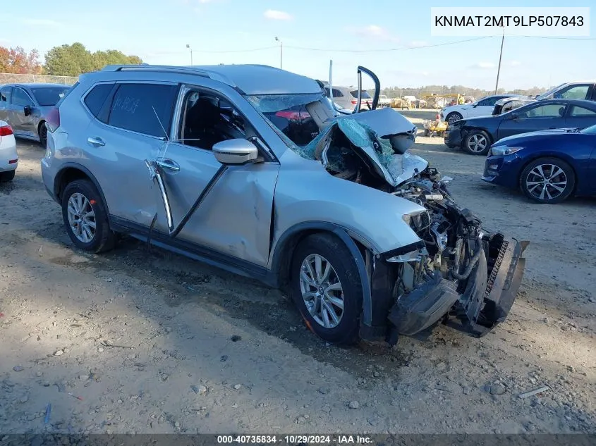 2020 Nissan Rogue Sv Fwd VIN: KNMAT2MT9LP507843 Lot: 40735834