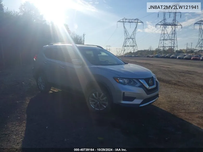 2020 Nissan Rogue Sv Intelligent Awd VIN: JN8AT2MV2LW121941 Lot: 40739164