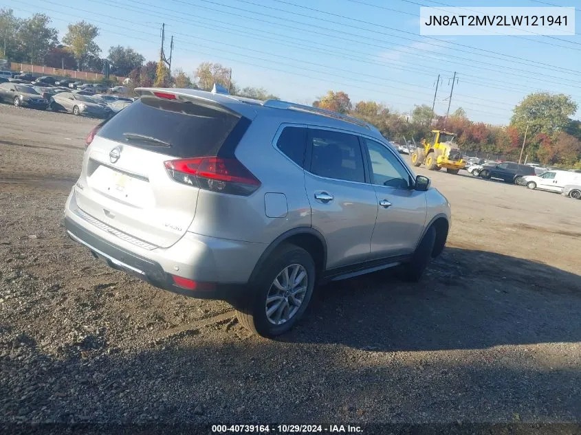 2020 Nissan Rogue Sv Intelligent Awd VIN: JN8AT2MV2LW121941 Lot: 40739164