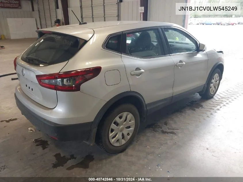 2020 Nissan Rogue Sport S Fwd Xtronic Cvt VIN: JN1BJ1CV0LW545249 Lot: 40742846