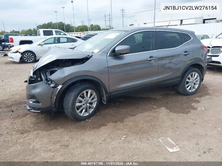 2020 Nissan Rogue Sport S Fwd Xtronic Cvt VIN: JN1BJ1CV2LW276154 Lot: 40747798