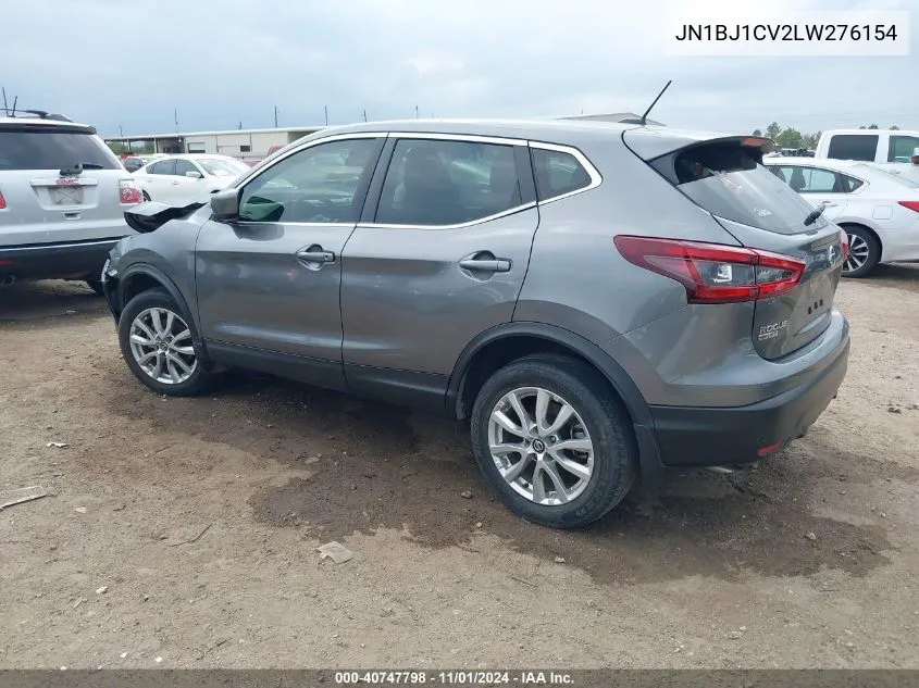 2020 Nissan Rogue Sport S Fwd Xtronic Cvt VIN: JN1BJ1CV2LW276154 Lot: 40747798