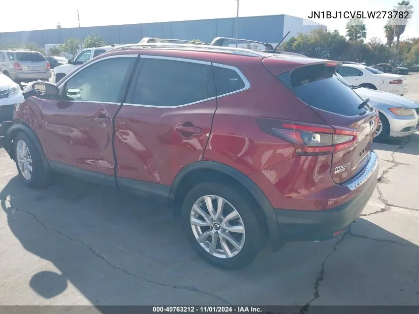 2020 Nissan Rogue Sport Sv Fwd Xtronic Cvt VIN: JN1BJ1CV5LW273782 Lot: 40763212