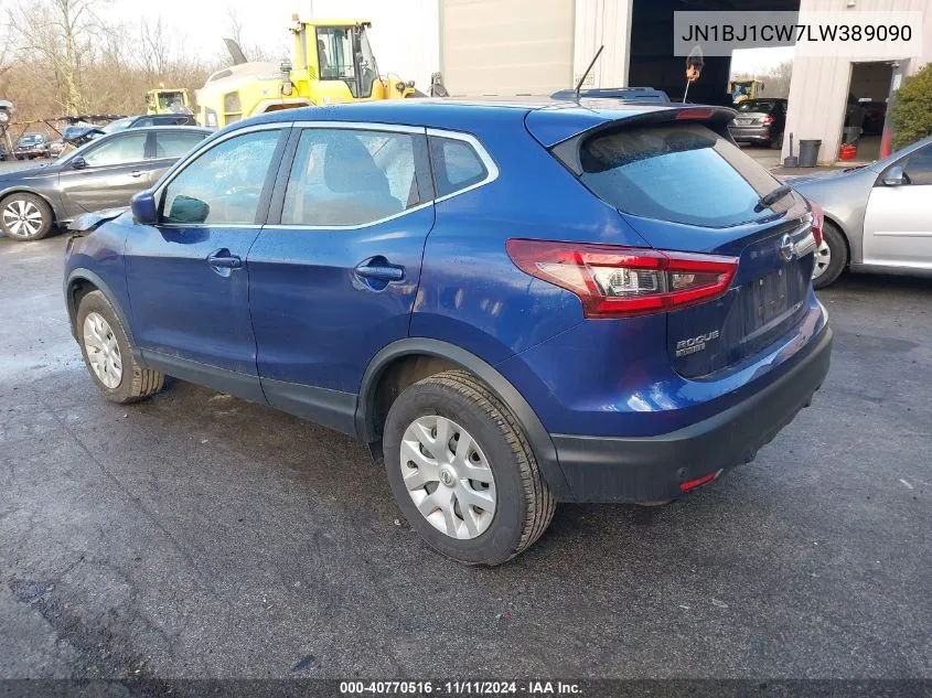 2020 Nissan Rogue Sport S Awd Xtronic Cvt VIN: JN1BJ1CW7LW389090 Lot: 40770516