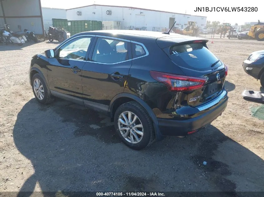 2020 Nissan Rogue Sport S Fwd Xtronic Cvt VIN: JN1BJ1CV6LW543280 Lot: 40774105