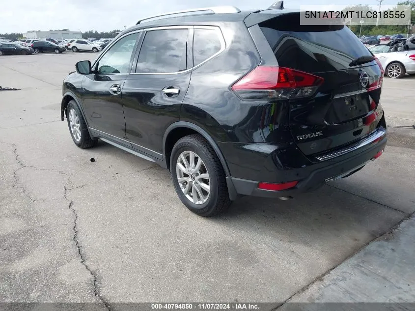 2020 Nissan Rogue Sv Fwd VIN: 5N1AT2MT1LC818556 Lot: 40794850