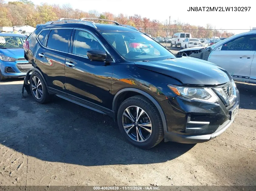 2020 Nissan Rogue Sv Intelligent Awd VIN: JN8AT2MV2LW130297 Lot: 40826839