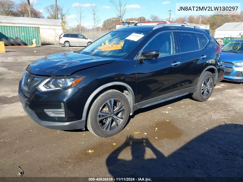 2020 Nissan Rogue Sv Intelligent Awd VIN: JN8AT2MV2LW130297 Lot: 40826839