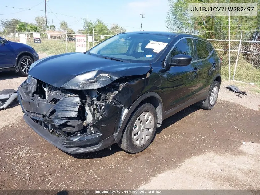 2020 Nissan Rogue Sport S Fwd Xtronic Cvt VIN: JN1BJ1CV7LW282497 Lot: 40832172