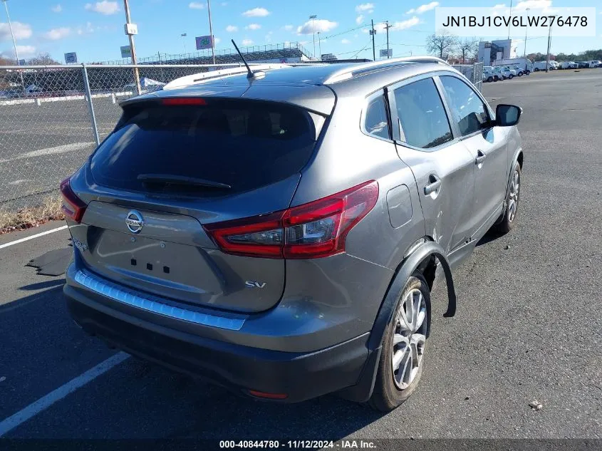 2020 Nissan Rogue Sport Sv Fwd Xtronic Cvt VIN: JN1BJ1CV6LW276478 Lot: 40844780