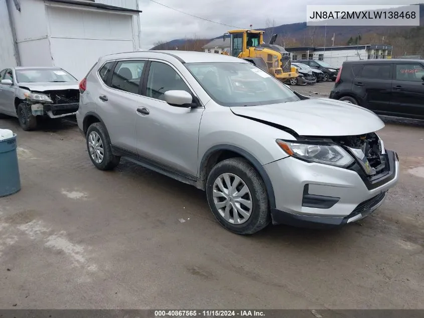 JN8AT2MVXLW138468 2020 Nissan Rogue S Intelligent Awd