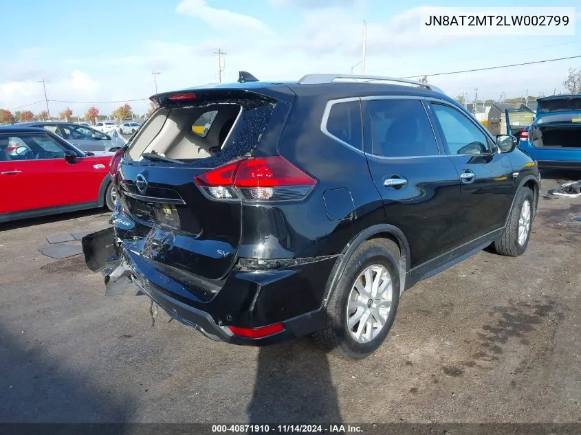 2020 Nissan Rogue Sv Fwd VIN: JN8AT2MT2LW002799 Lot: 40871910