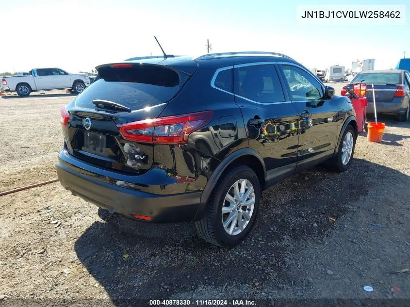 2020 Nissan Rogue Sport Sv Fwd Xtronic Cvt VIN: JN1BJ1CV0LW258462 Lot: 40878330