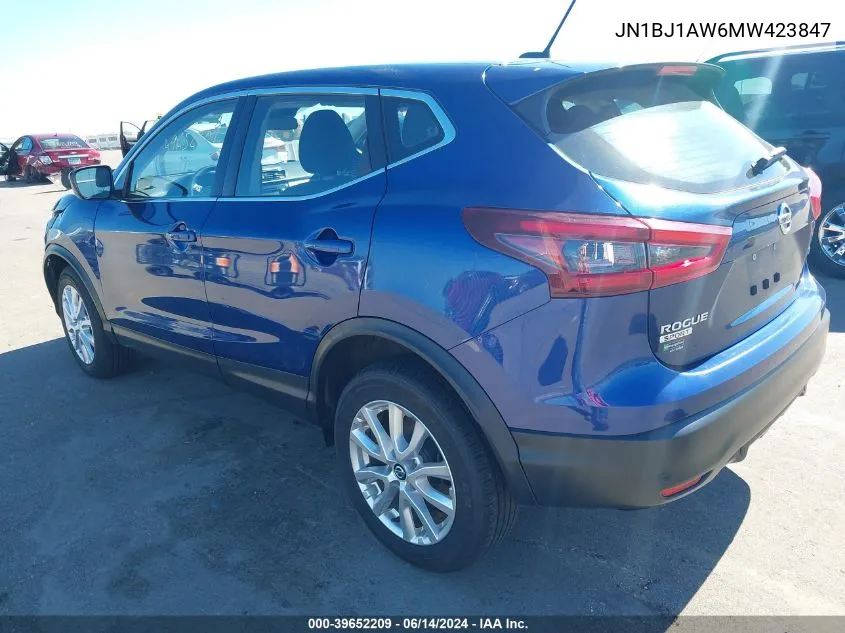 2021 Nissan Rogue Sport S Awd Xtronic Cvt VIN: JN1BJ1AW6MW423847 Lot: 39652209