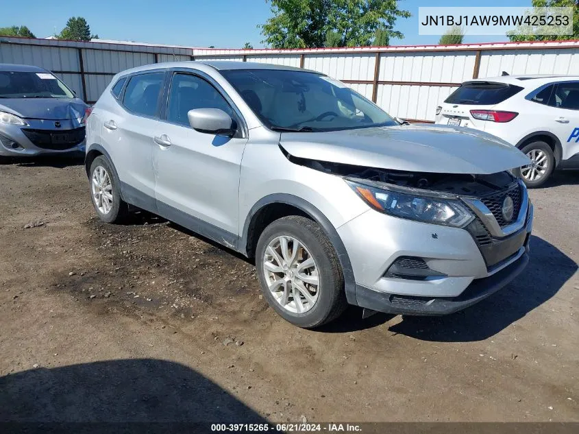 2021 Nissan Rogue Sport S Awd Xtronic Cvt VIN: JN1BJ1AW9MW425253 Lot: 39715265