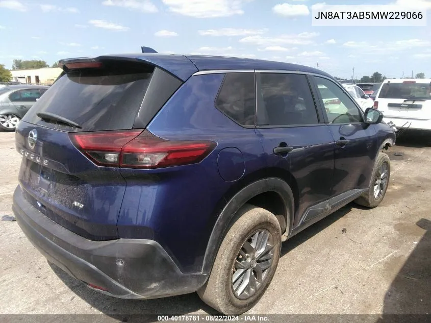 JN8AT3AB5MW229066 2021 Nissan Rogue S Intelligent Awd