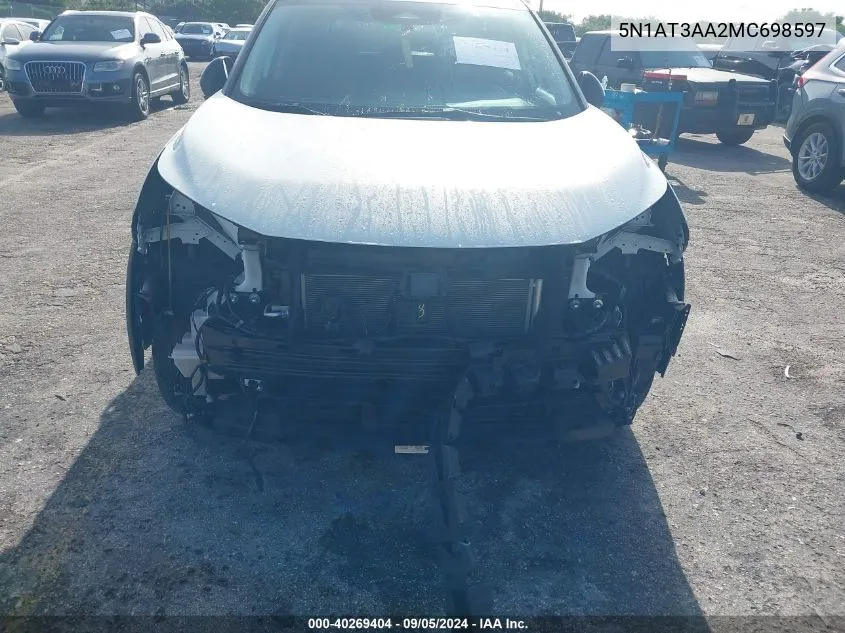 5N1AT3AA2MC698597 2021 Nissan Rogue S