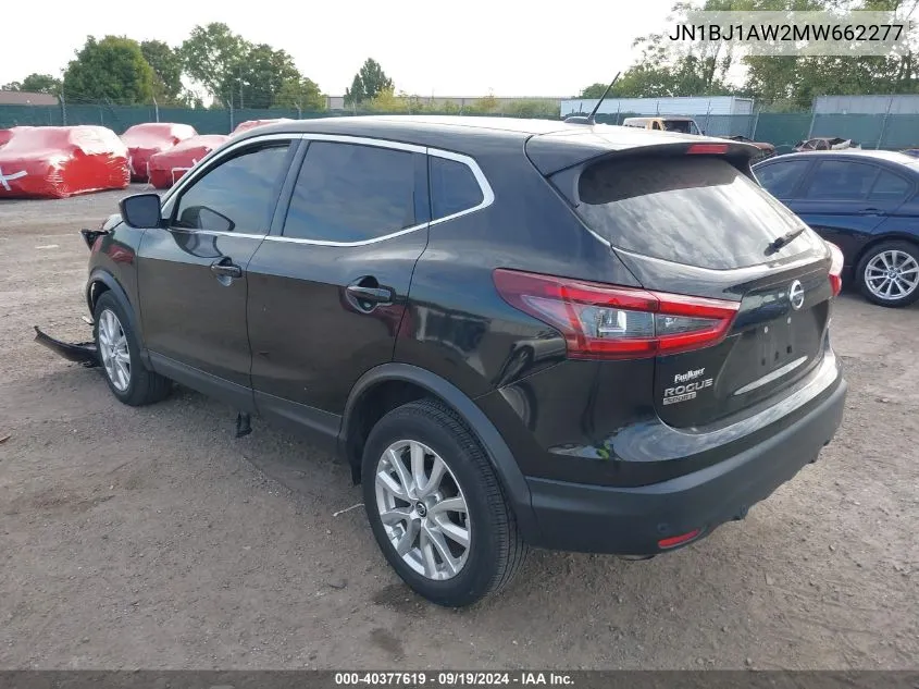 2021 Nissan Rogue Sport S Awd Xtronic Cvt VIN: JN1BJ1AW2MW662277 Lot: 40377619