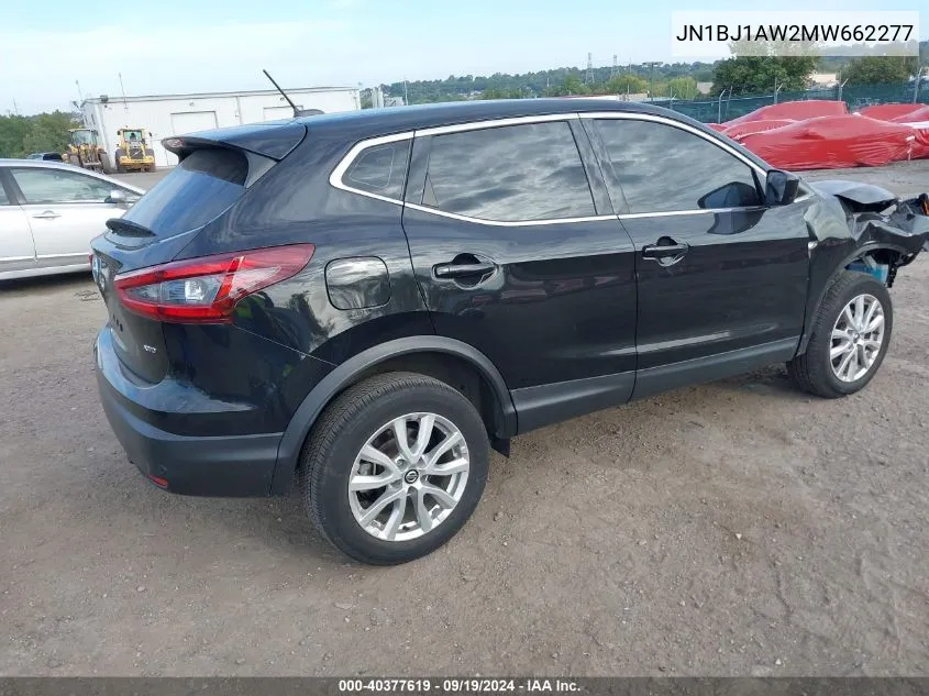 2021 Nissan Rogue Sport S Awd Xtronic Cvt VIN: JN1BJ1AW2MW662277 Lot: 40377619