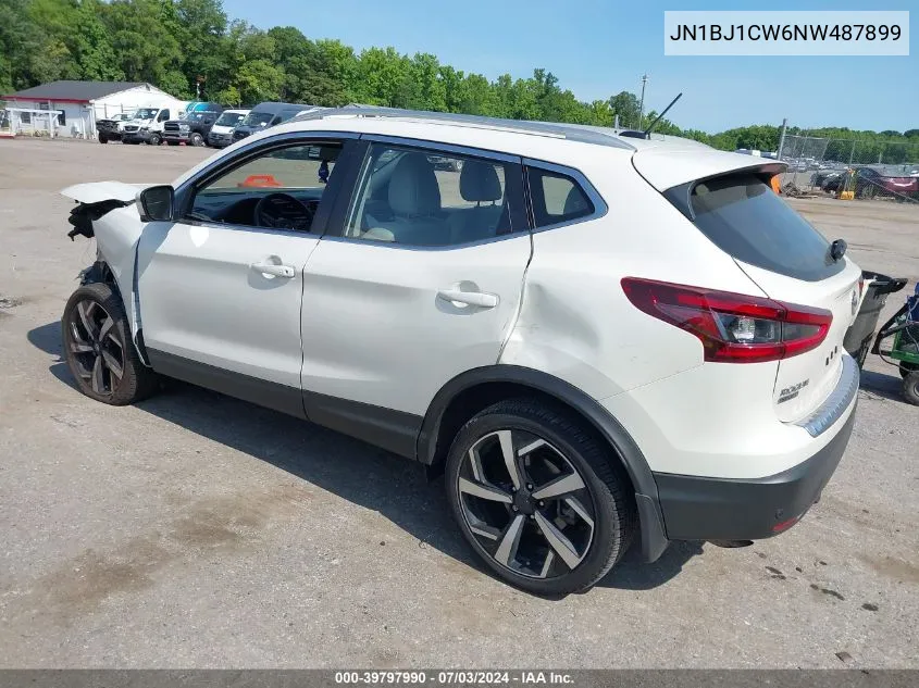 2022 Nissan Rogue Sport Sl Awd Xtronic Cvt VIN: JN1BJ1CW6NW487899 Lot: 39797990