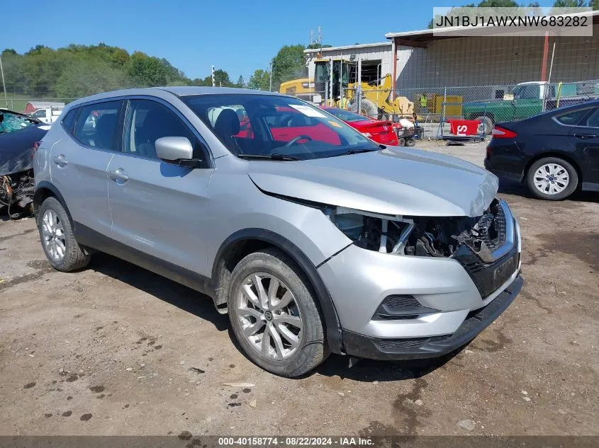 JN1BJ1AWXNW683282 2022 Nissan Rogue Sport S Awd Xtronic Cvt