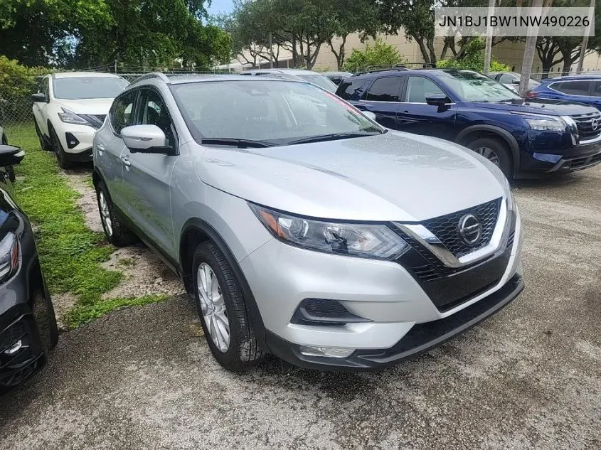 2022 Nissan Rogue Sport Sv VIN: JN1BJ1BW1NW490226 Lot: 40304533