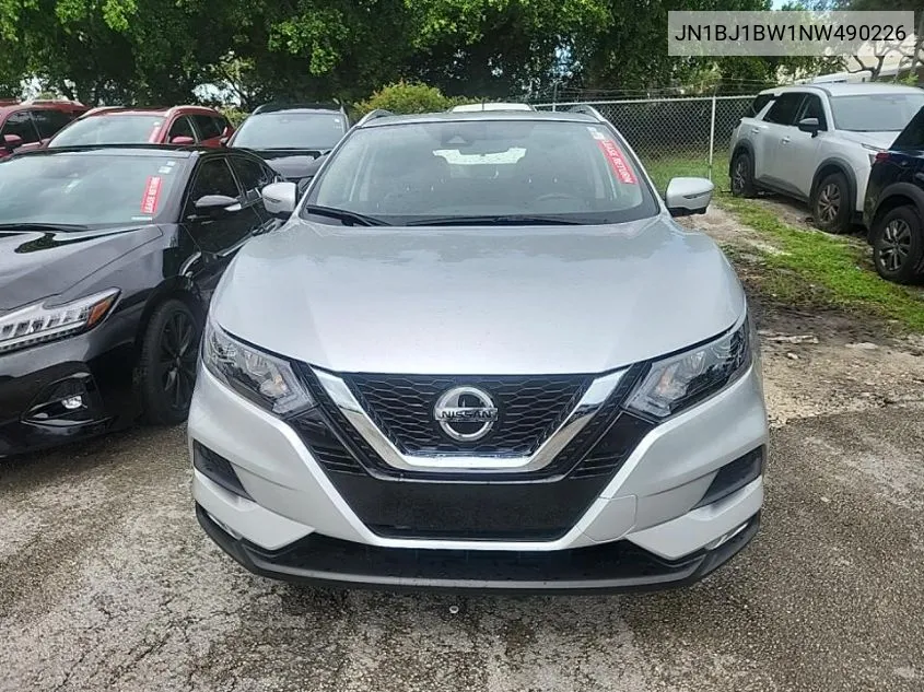 2022 Nissan Rogue Sport Sv VIN: JN1BJ1BW1NW490226 Lot: 40304533