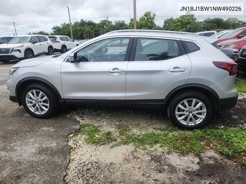 2022 Nissan Rogue Sport Sv VIN: JN1BJ1BW1NW490226 Lot: 40304533