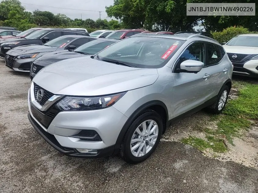 2022 Nissan Rogue Sport Sv VIN: JN1BJ1BW1NW490226 Lot: 40304533