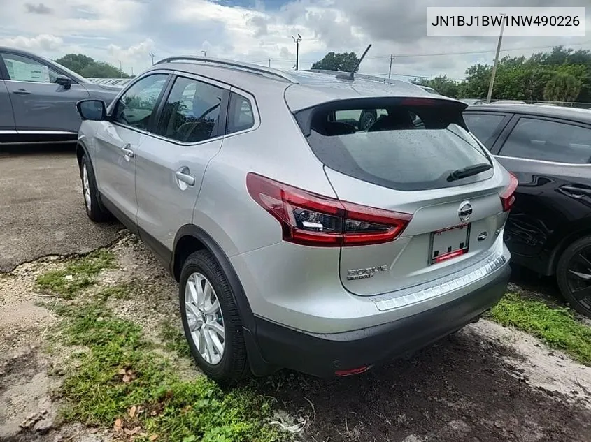 2022 Nissan Rogue Sport Sv VIN: JN1BJ1BW1NW490226 Lot: 40304533