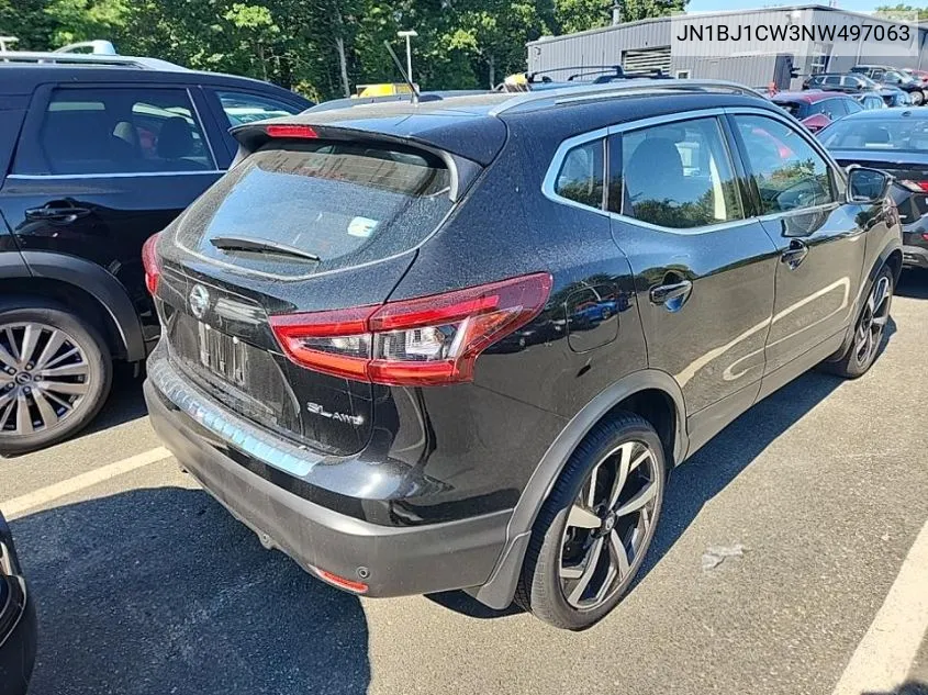 JN1BJ1CW3NW497063 2022 Nissan Rogue Sport Sl