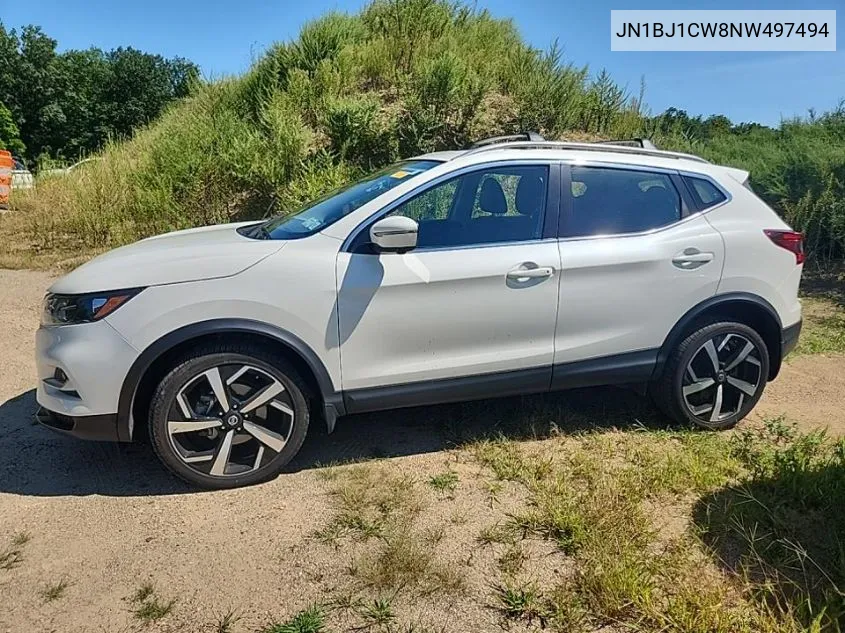 2022 Nissan Rogue Sport Sl VIN: JN1BJ1CW8NW497494 Lot: 40304580