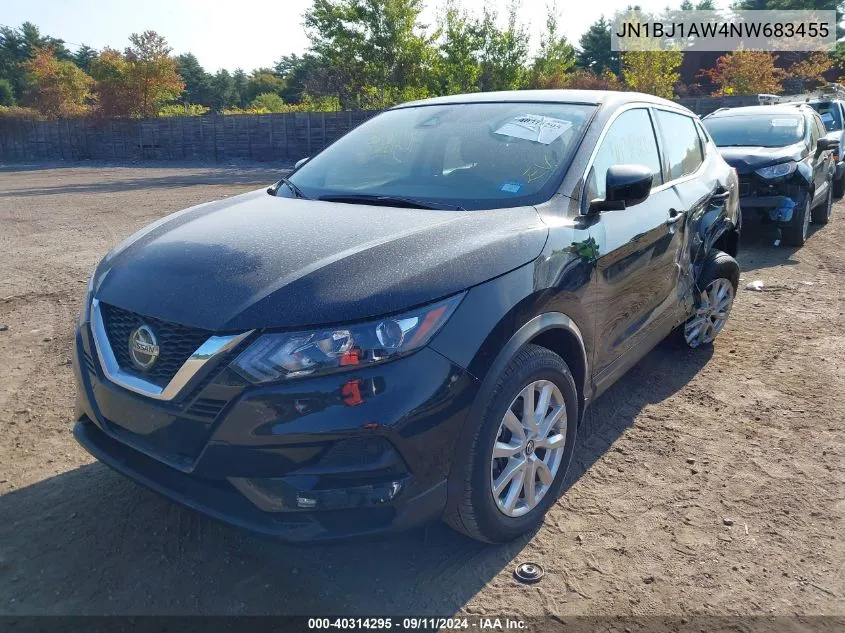 2022 Nissan Rogue Sport S Awd Xtronic Cvt VIN: JN1BJ1AW4NW683455 Lot: 40314295