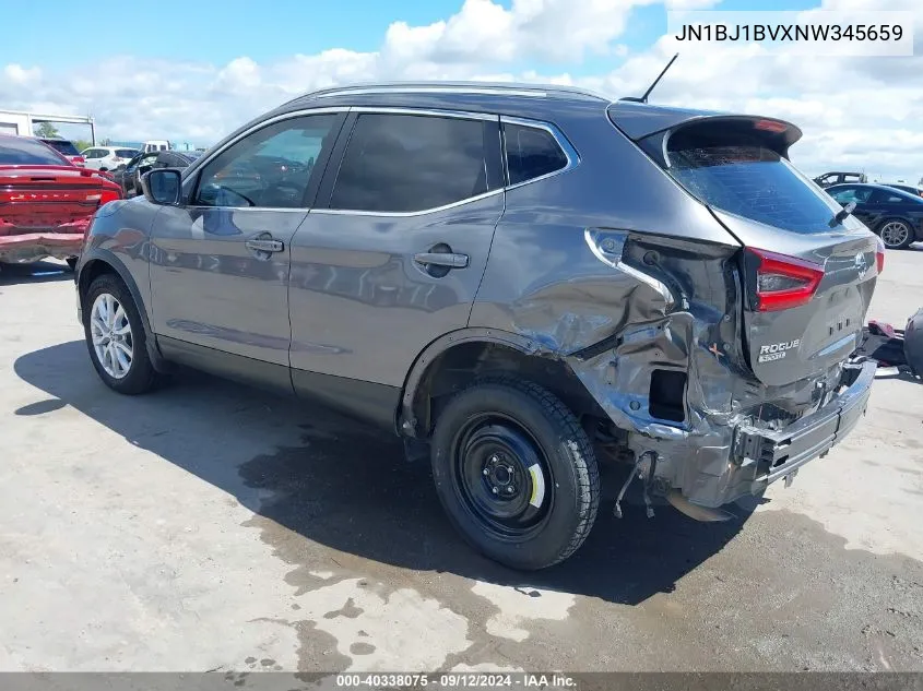 JN1BJ1BVXNW345659 2022 Nissan Rogue Sport Sv Fwd Xtronic Cvt