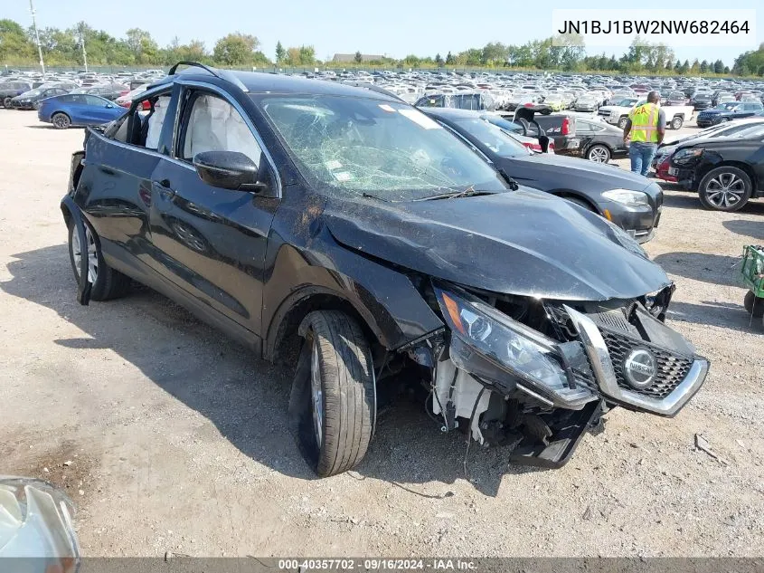 2022 Nissan Rogue Sport Sv Awd Xtronic Cvt VIN: JN1BJ1BW2NW682464 Lot: 40357702