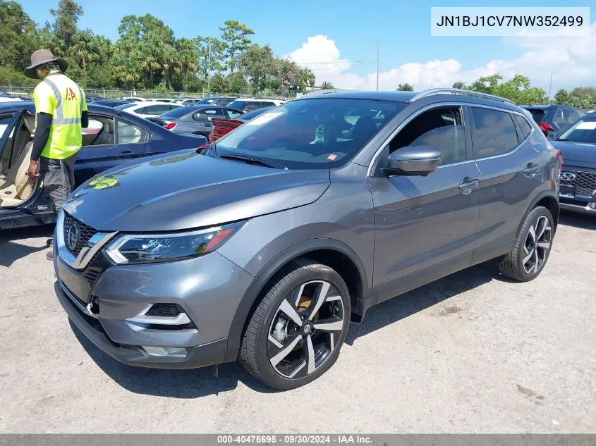 2022 Nissan Rogue Sport Sl VIN: JN1BJ1CV7NW352499 Lot: 40475695