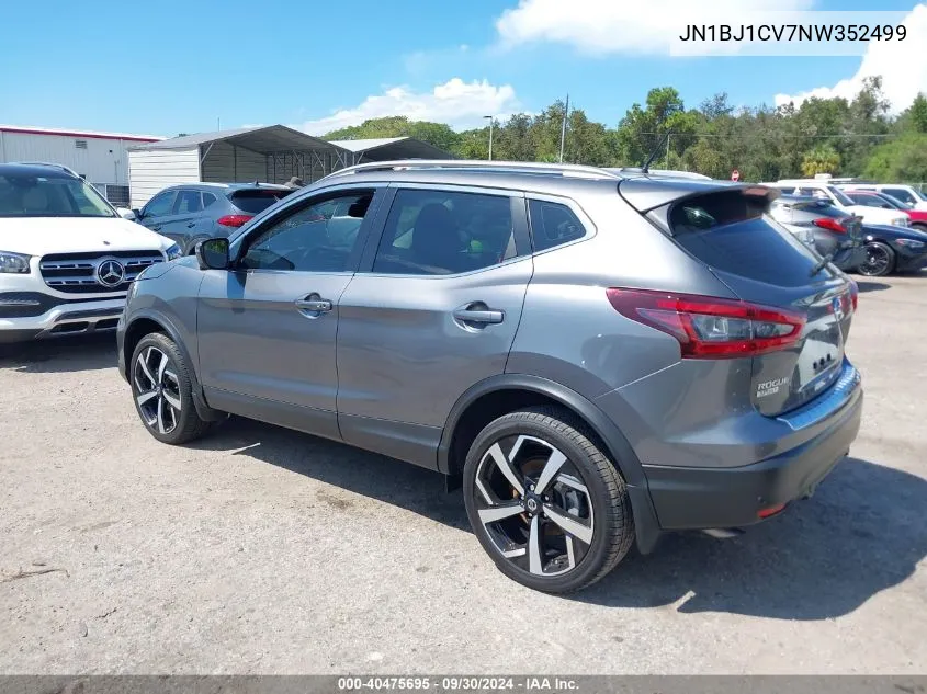 2022 Nissan Rogue Sport Sl VIN: JN1BJ1CV7NW352499 Lot: 40475695