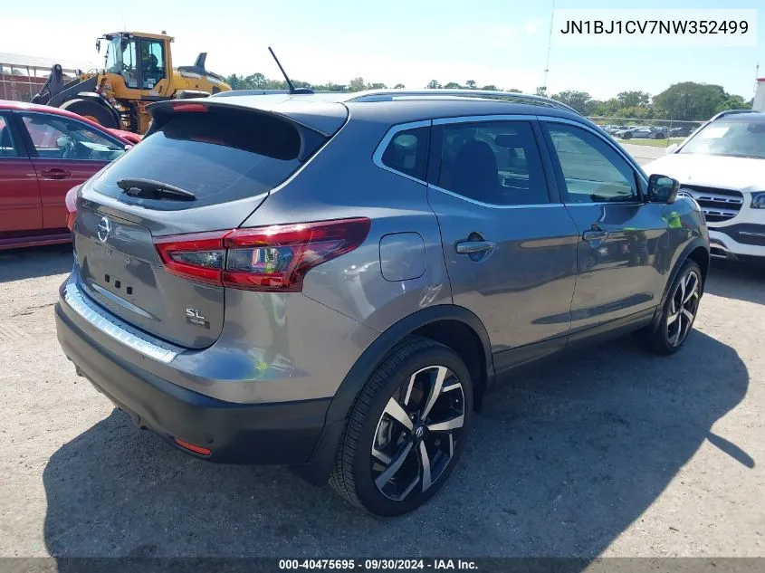 2022 Nissan Rogue Sport Sl VIN: JN1BJ1CV7NW352499 Lot: 40475695