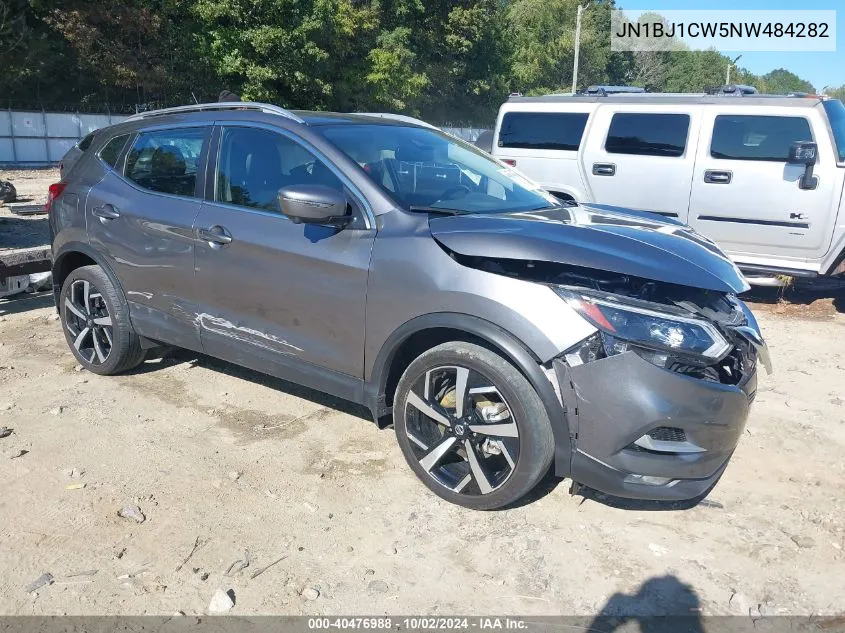 2022 Nissan Rogue Sport Sl Awd Xtronic Cvt VIN: JN1BJ1CW5NW484282 Lot: 40476988