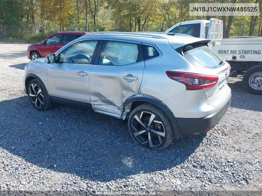 2022 Nissan Rogue Sport Sl Awd Xtronic Cvt VIN: JN1BJ1CWXNW485525 Lot: 40492089