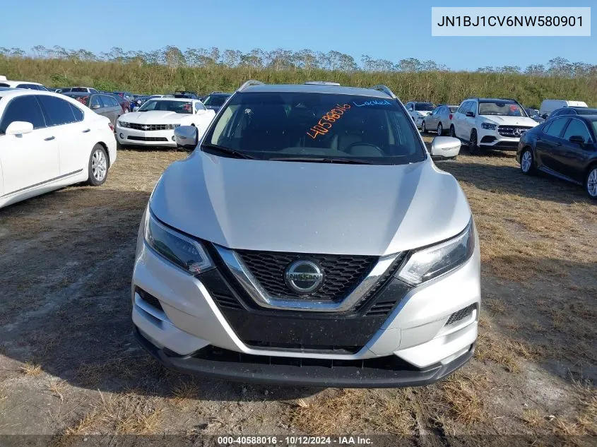 2022 Nissan Rogue Sport Sl Fwd Xtronic Cvt VIN: JN1BJ1CV6NW580901 Lot: 40588016